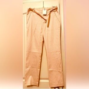 New Calvin Klein esssential skinny pants with belt size 6